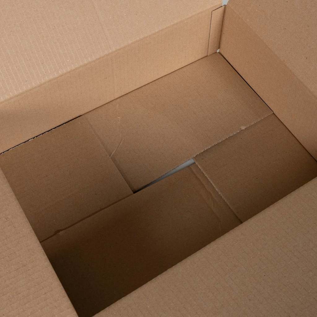 Preklopna kutija 50 pcs Prirodna 40 x 30 x 10 cm Karton