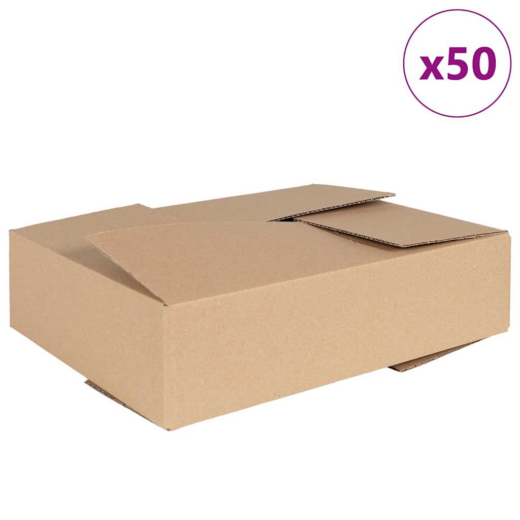 Preklopna kutija 50 pcs Prirodna 40 x 30 x 10 cm Karton