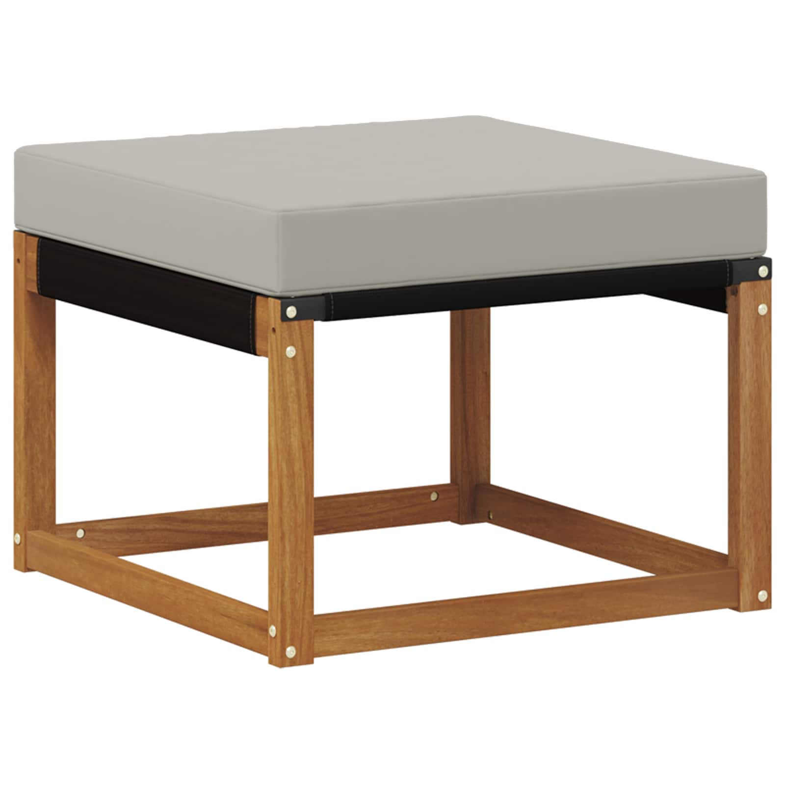 Set vanjskih sofa 9 kom. Prirodna i svjetlosiva