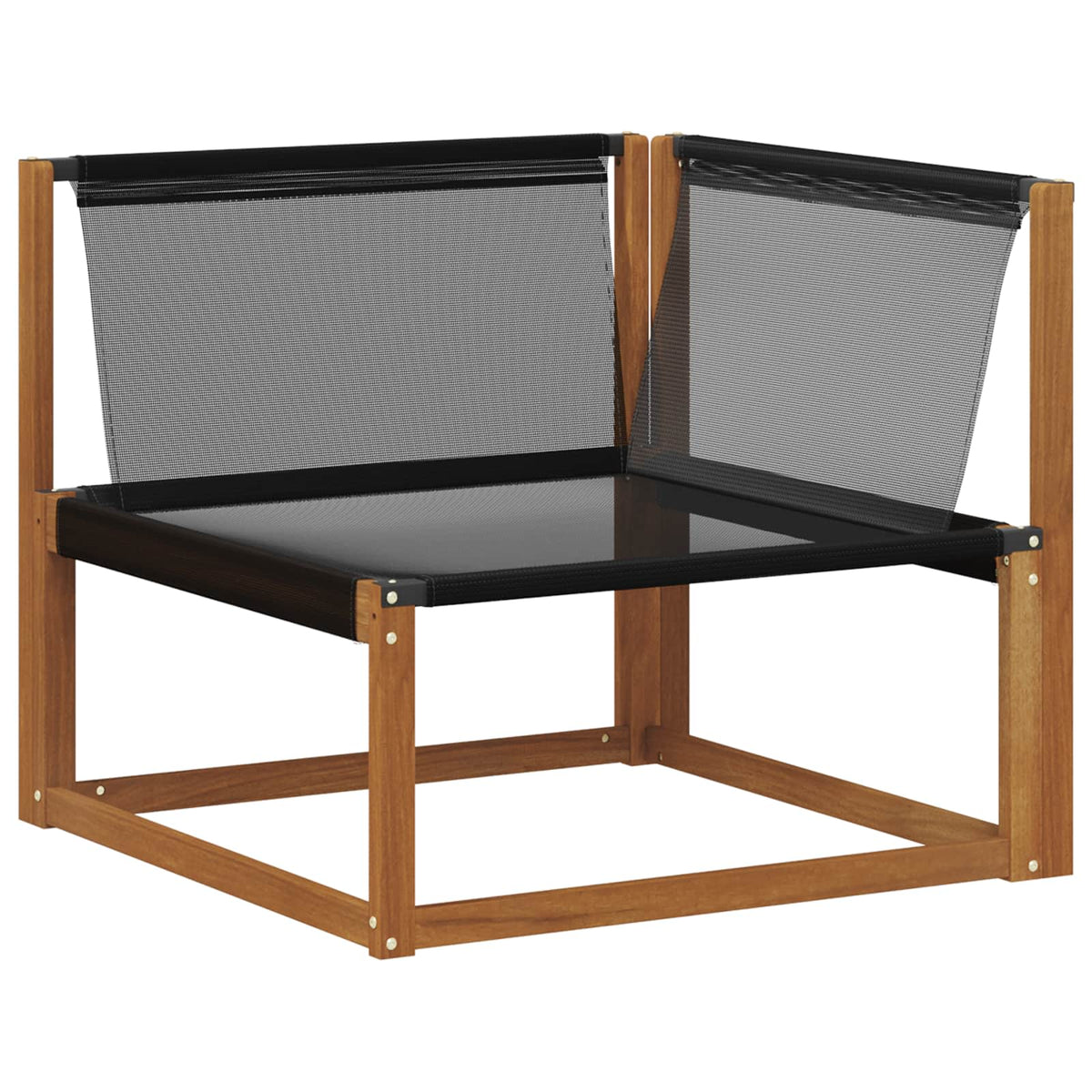 Set vanjskih sofa 8 kom. Prirodna i bež Čvrsto drvo akacije