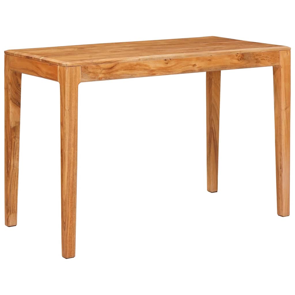 Stol za objedovanje Smeđa 110 x 55 x 76 cm Čvrsto drvo akacije