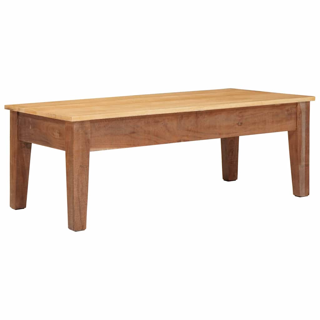 Kava Stol s ladicama Smeđa 110 x 55 x 40 cm Čvrsto drvo manga
