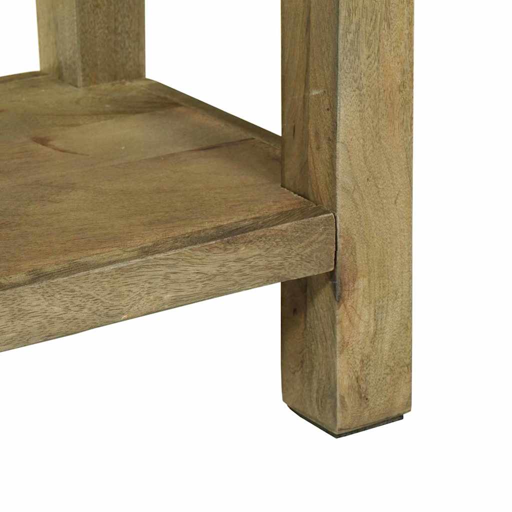 Konzolna stolica s ladicama Prirodna siva 110 x 30 x 80 cm