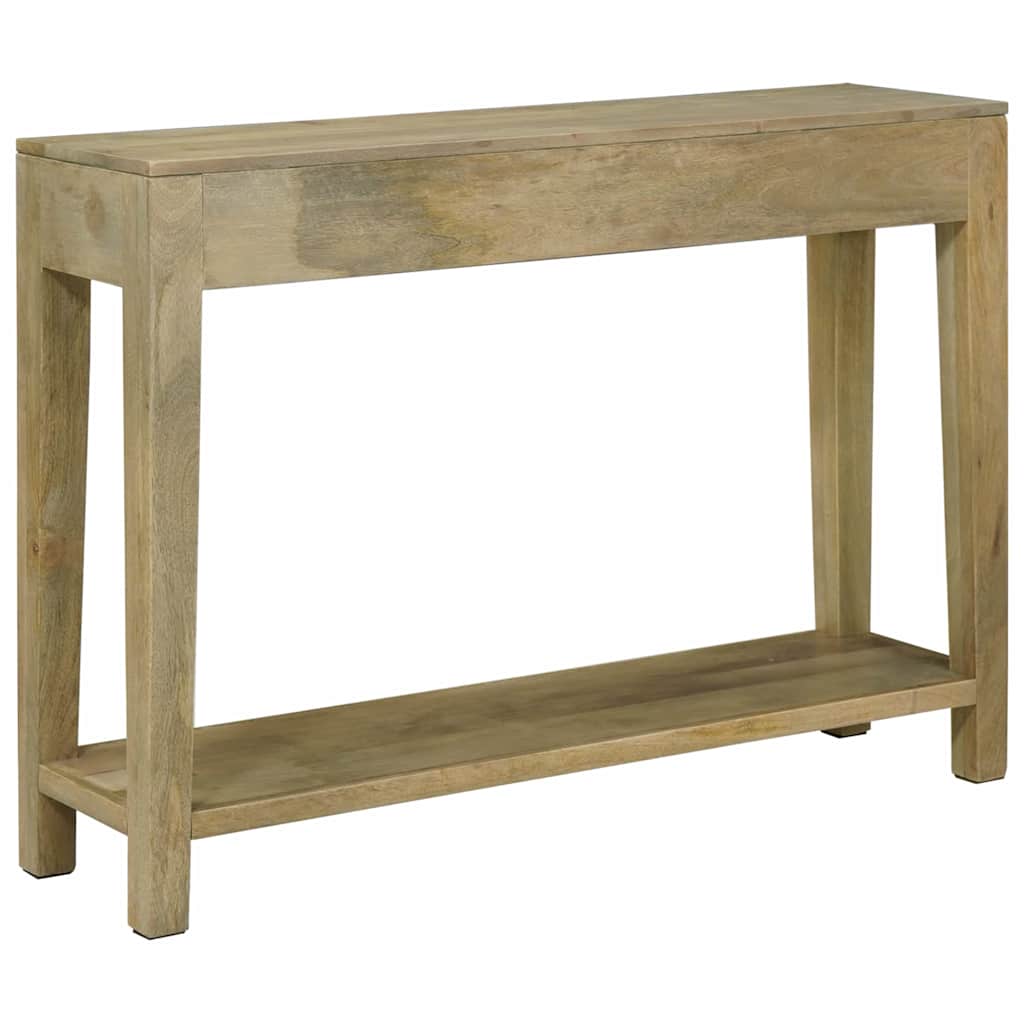 Konzolna stolica s ladicama Prirodna siva 110 x 30 x 80 cm