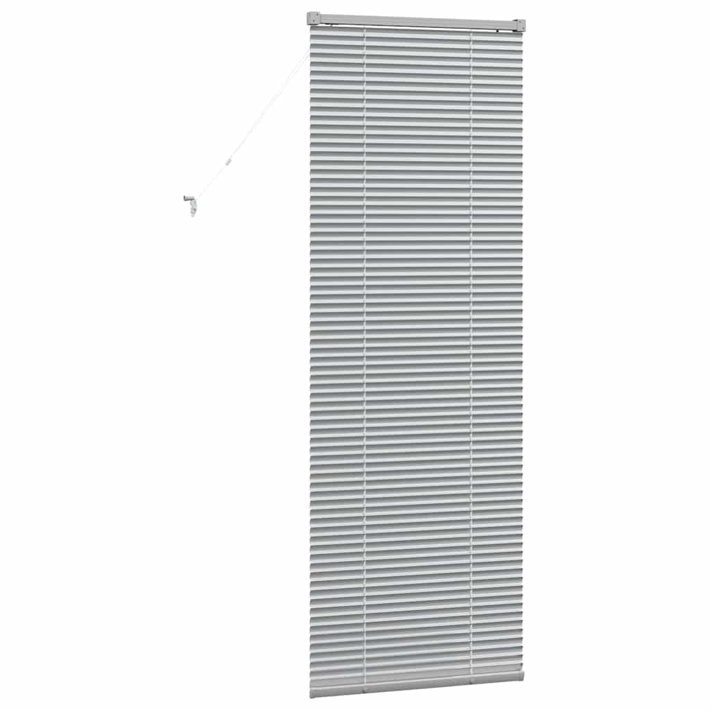 Venecijanski zastore Srebrno 175 x 55 cm Aluminij