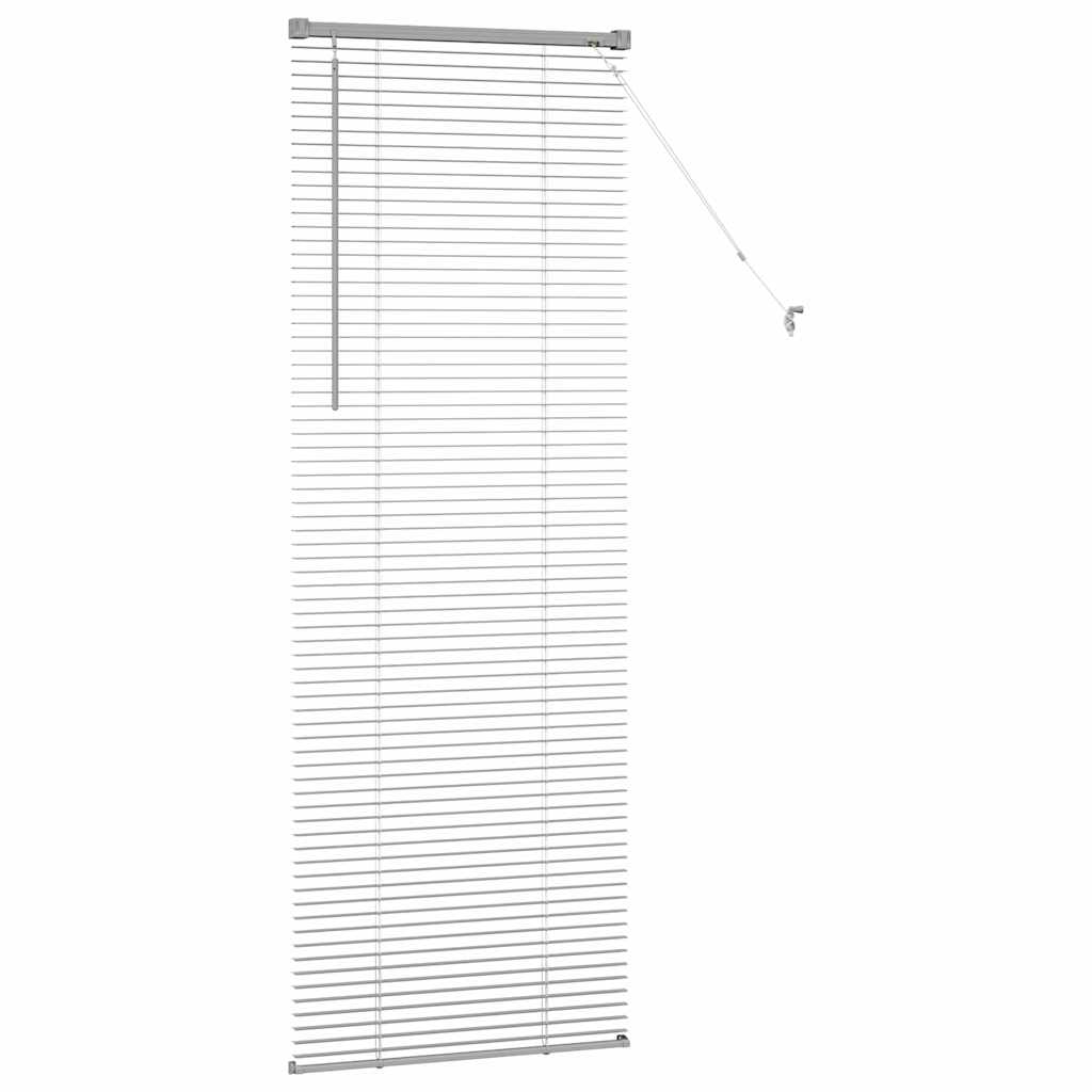 Venecijanski zastore Srebrno 175 x 60 cm Aluminij