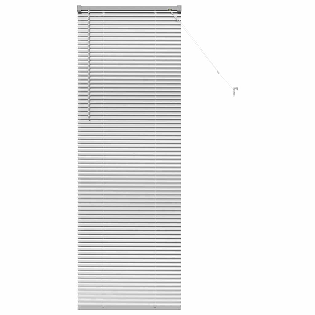 Venecijanski zastore Srebrno 175 x 60 cm Aluminij