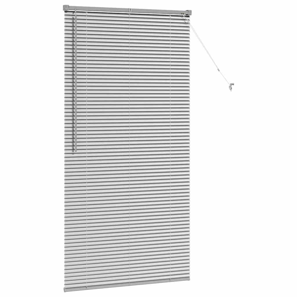 Venecijanski zastore Srebrno 175 x 85 cm Aluminij