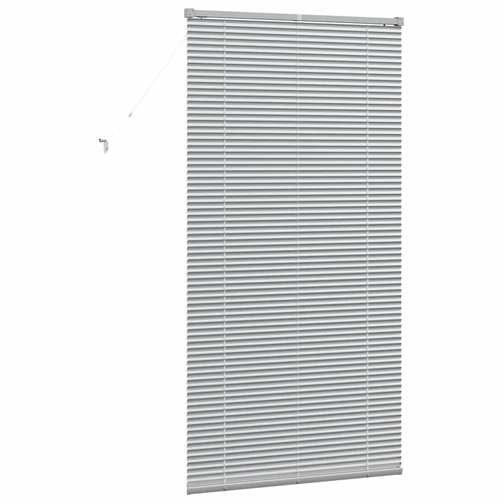 Venecijanski zastore Srebrno 175 x 85 cm Aluminij