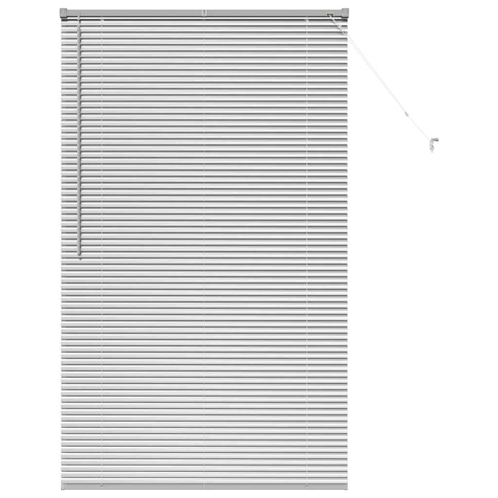 Venecijanski zastore Srebrno 175 x 100 cm Aluminij
