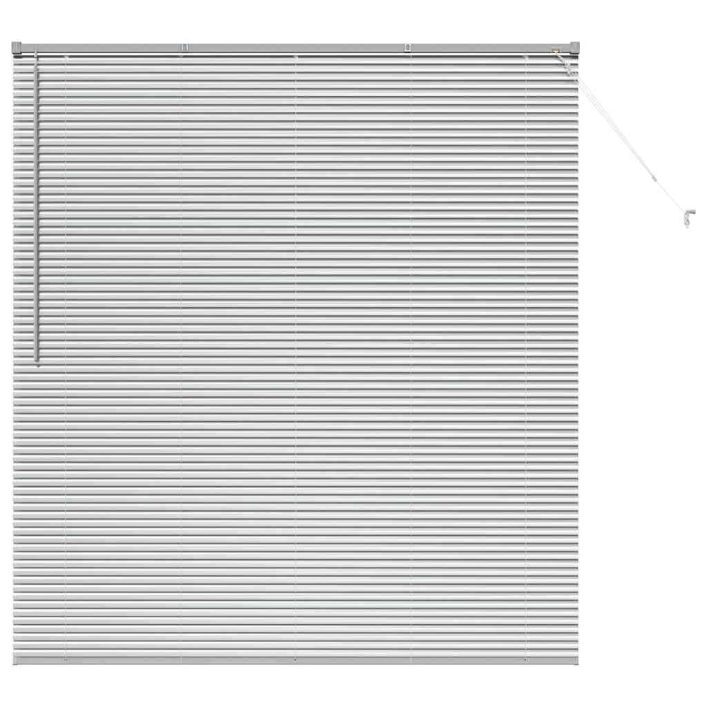 Venecijanski zastore Srebrno 175 x 155 cm Aluminij