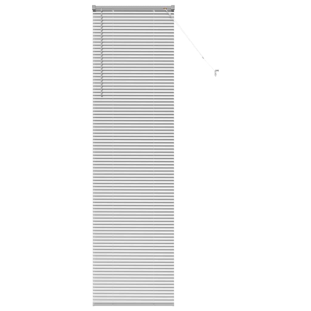 Venecijanski zastore Srebrno 220 x 65 cm Aluminij