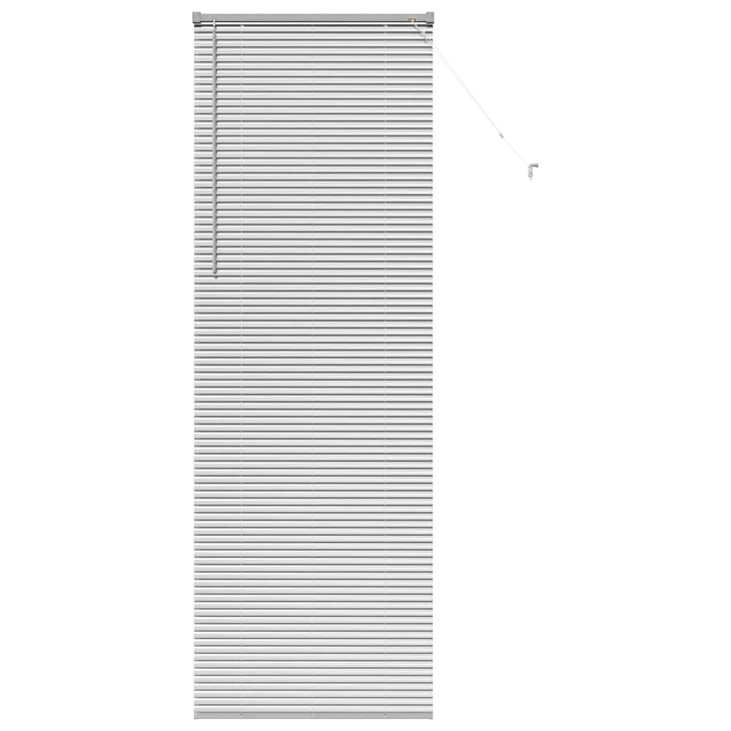 Venecijanski zastore Srebrno 220 x 70 cm Aluminij