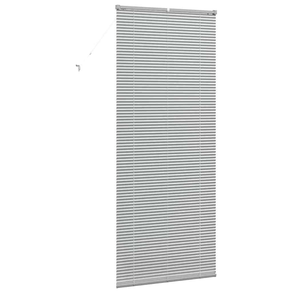 Venecijanski zastore Srebrno 220 x 85 cm Aluminij