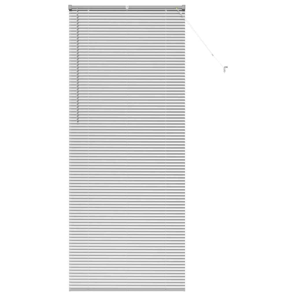 Venecijanski zastore Srebrno 220 x 85 cm Aluminij