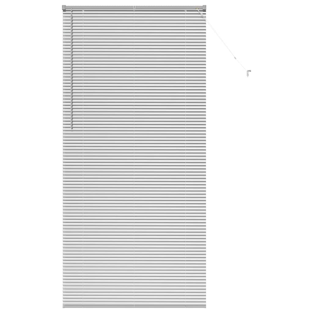 Venecijanski zastore Srebrno 220 x 100 cm Aluminij