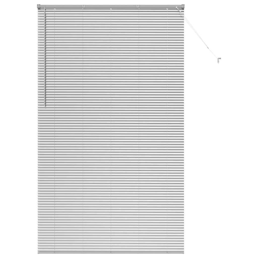 Venecijanski zastore Srebrno 220 x 135 cm Aluminij