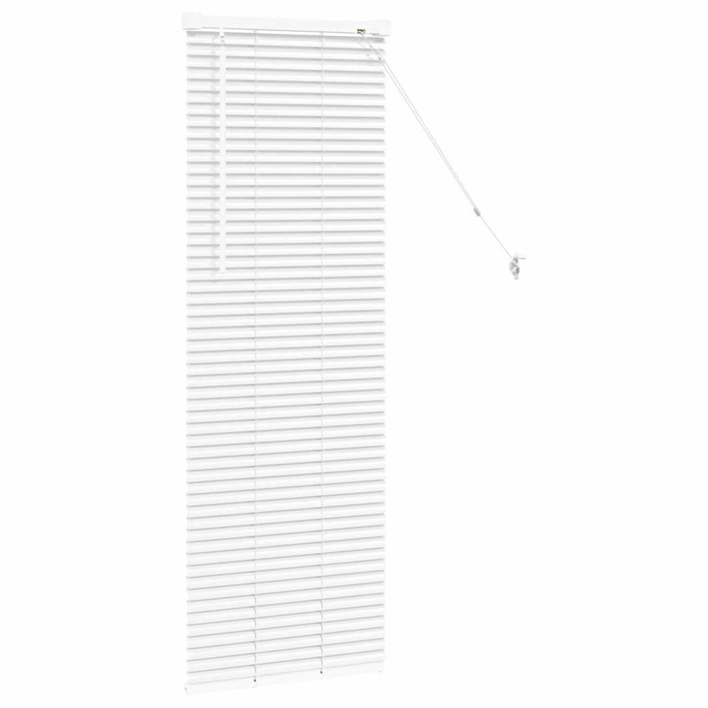Venecijanski zastore Bijelo 130 x 50 cm Aluminij