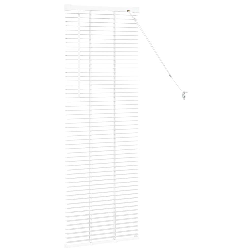 Venecijanski zastore Bijelo 130 x 50 cm Aluminij