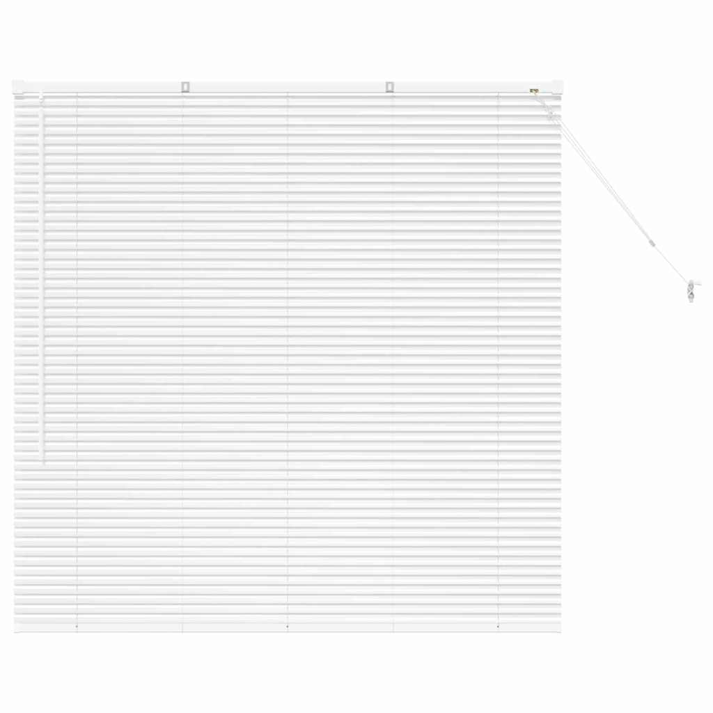 Venecijanski zastore Bijelo 130 x 135 cm Aluminij