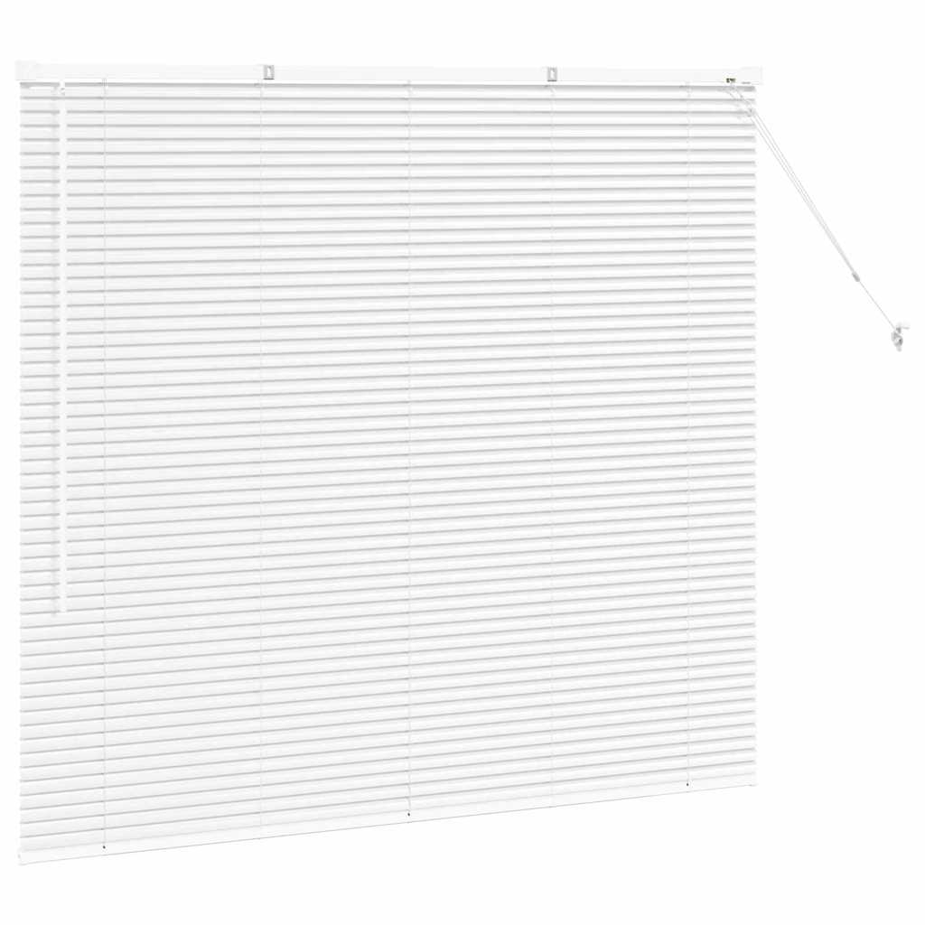 Venecijanski zastore Bijelo 130 x 150 cm Aluminij