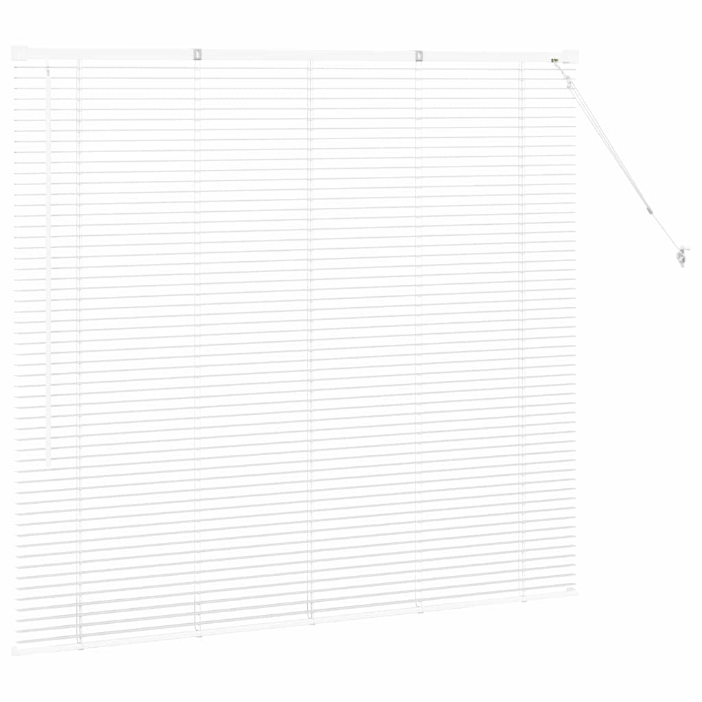 Venecijanski zastore Bijelo 130 x 150 cm Aluminij