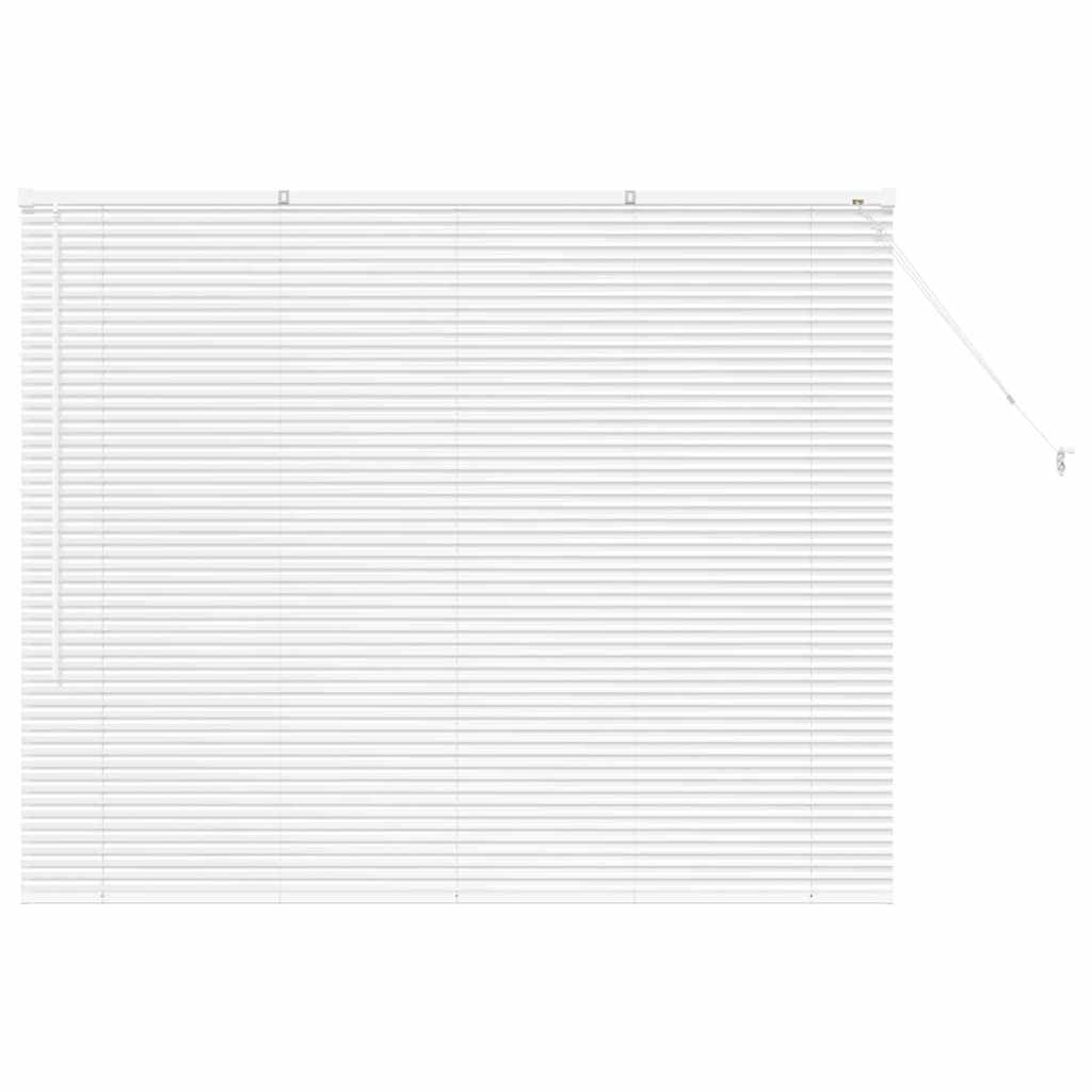Venecijanski zastore Bijelo 130 x 160 cm Aluminij