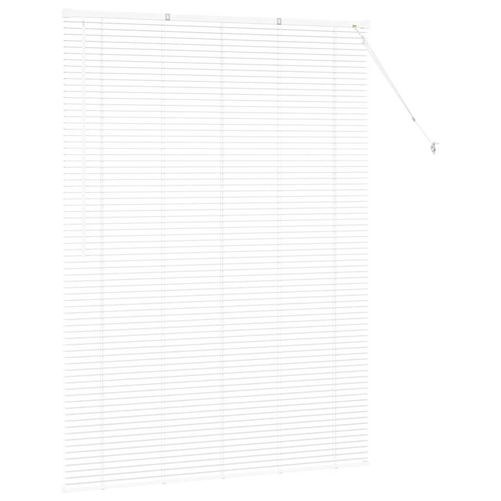 Venecijanski zastore Bijelo 175 x 130 cm Aluminij