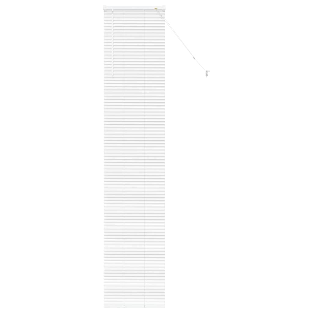 Venecijanski zastore Bijelo 220 x 45 cm Aluminij