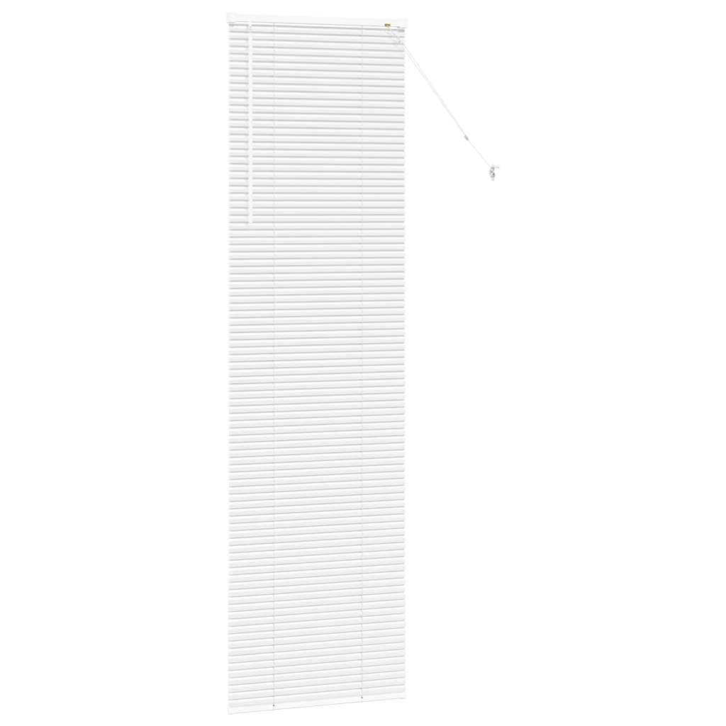 Venecijanski zastore Bijelo 220 x 65 cm Aluminij