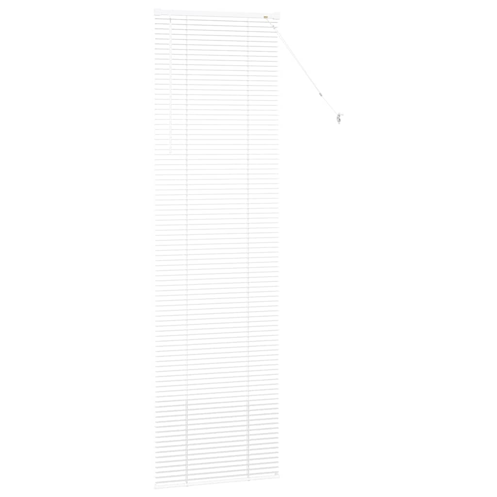 Venecijanski zastore Bijelo 220 x 65 cm Aluminij