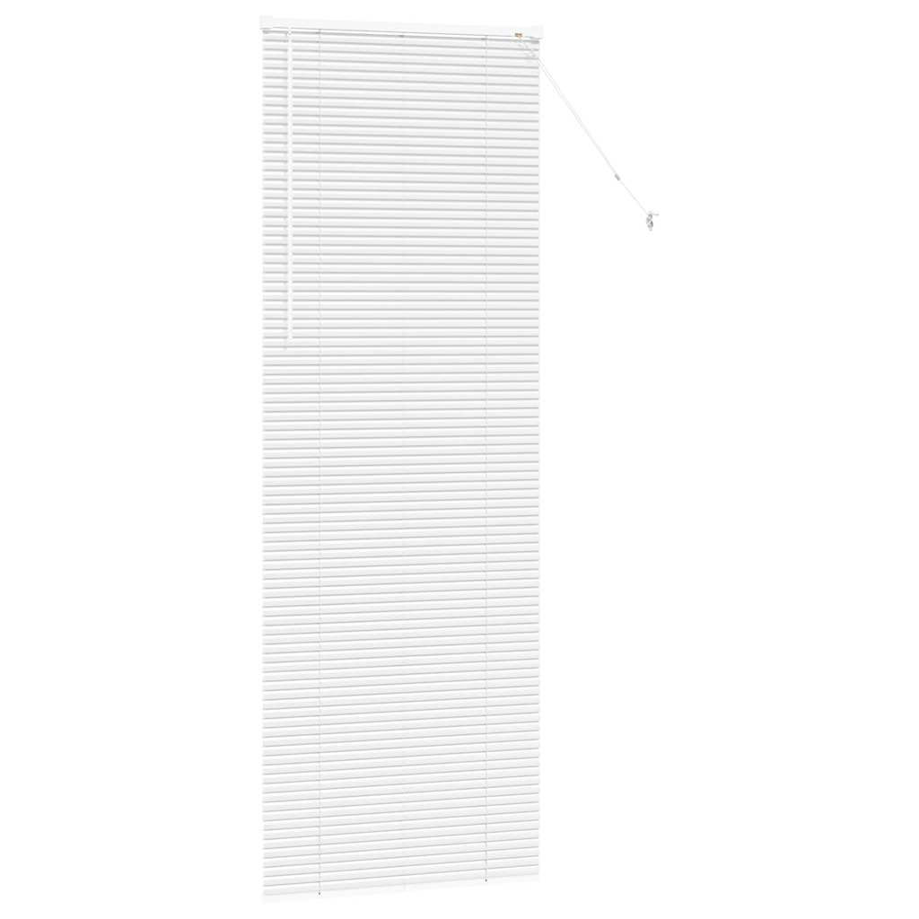 Venecijanski zastore Bijelo 220 x 75 cm Aluminij