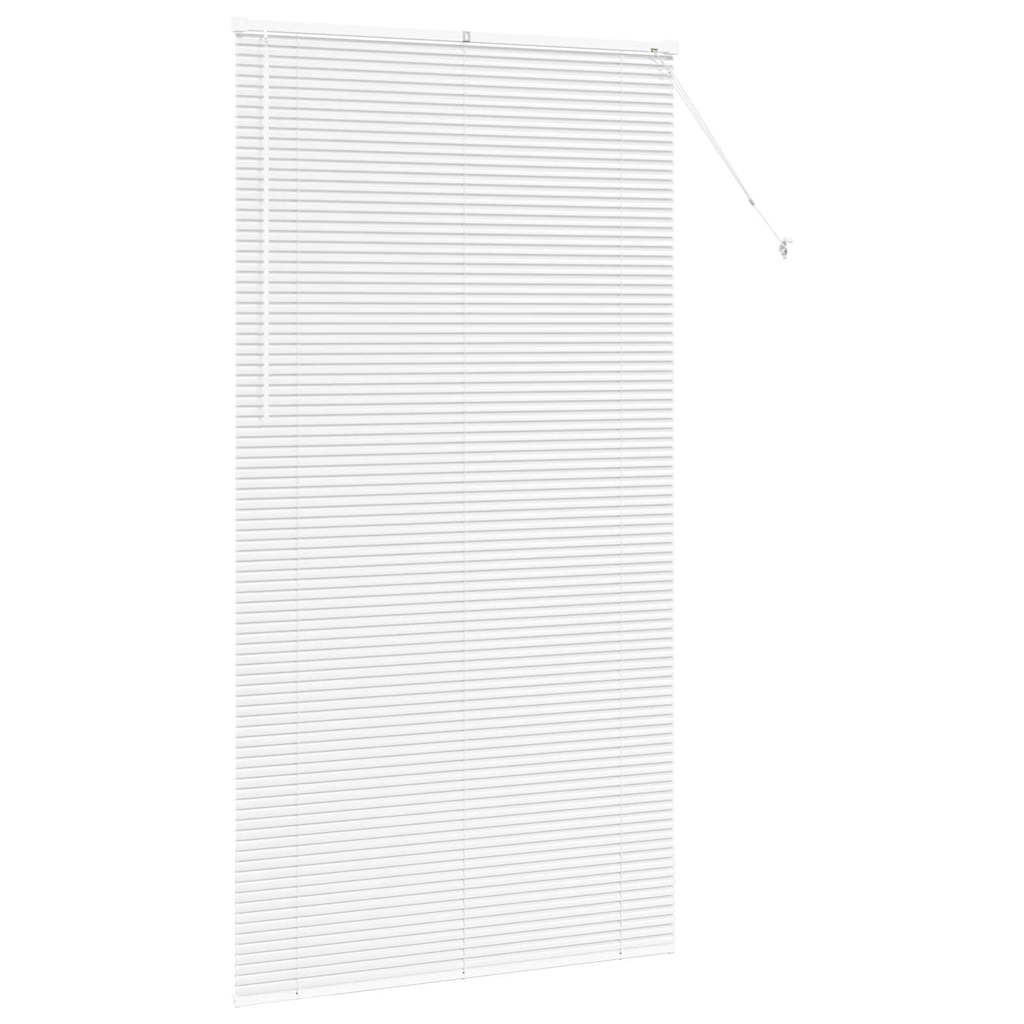 Venecijanski zastore Bijelo 220 x 110 cm Aluminij