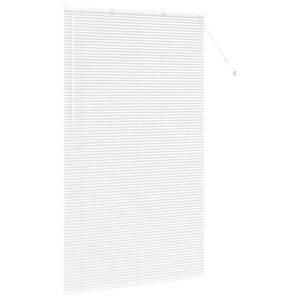 Venecijanski zastore Bijelo 220 x 130 cm Aluminij