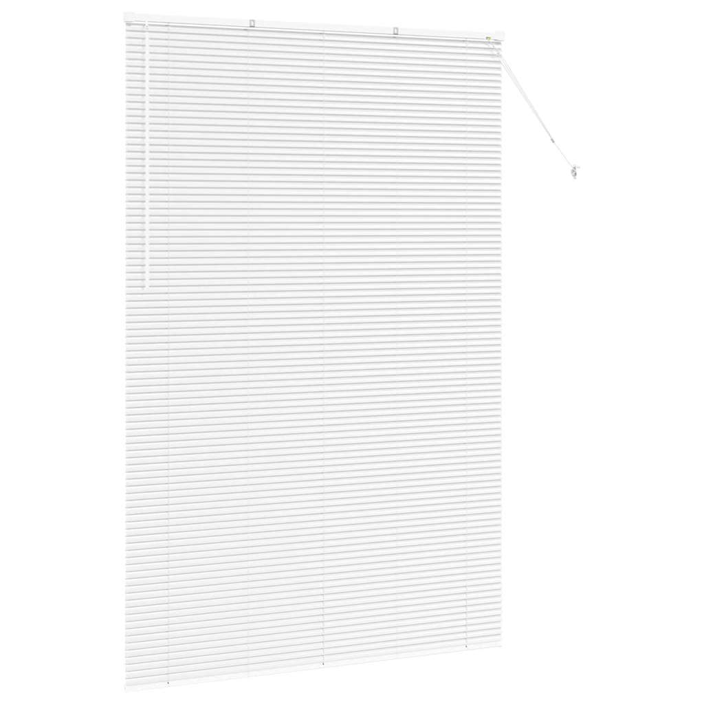 Venecijanski zastore Bijelo 220 x 145 cm Aluminij