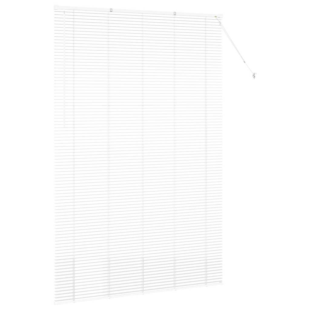 Venecijanski zastore Bijelo 220 x 145 cm Aluminij