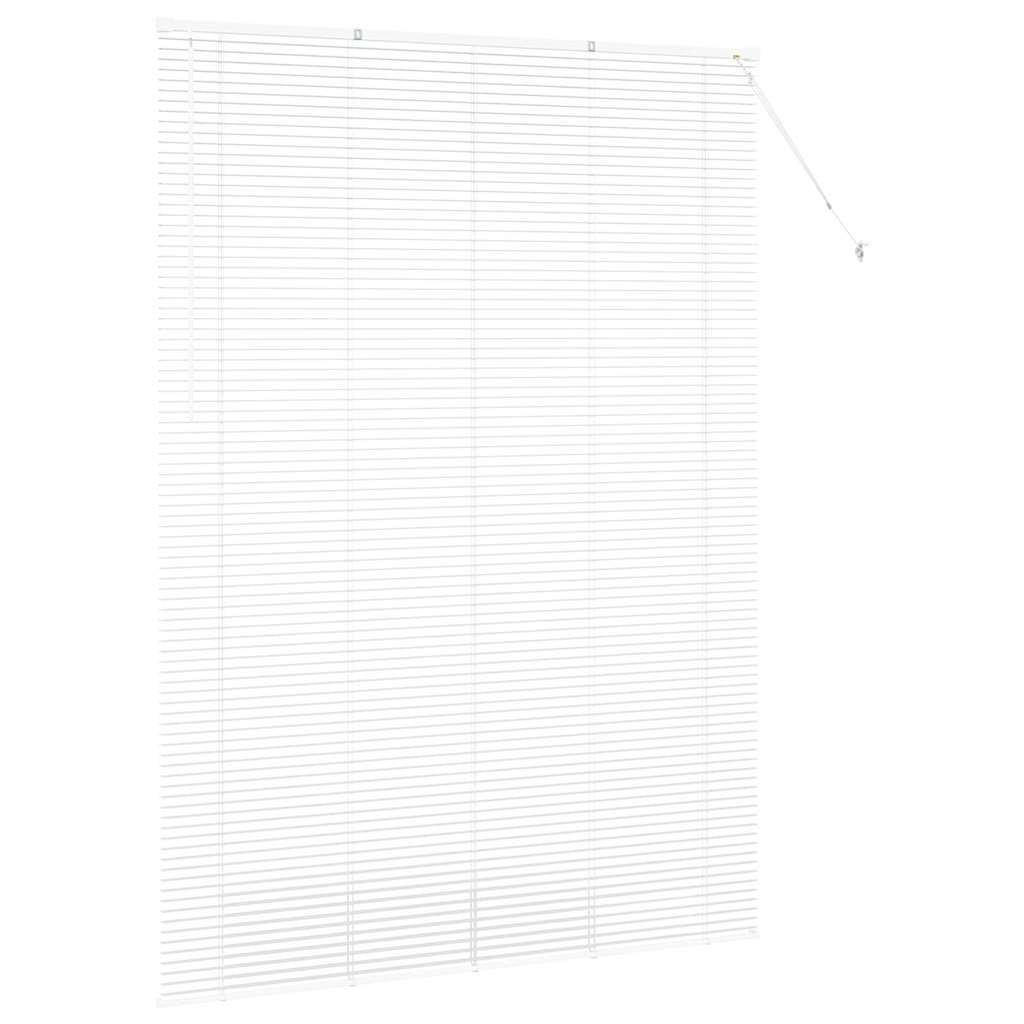 Venecijanski zastore Bijelo 220 x 160 cm Aluminij