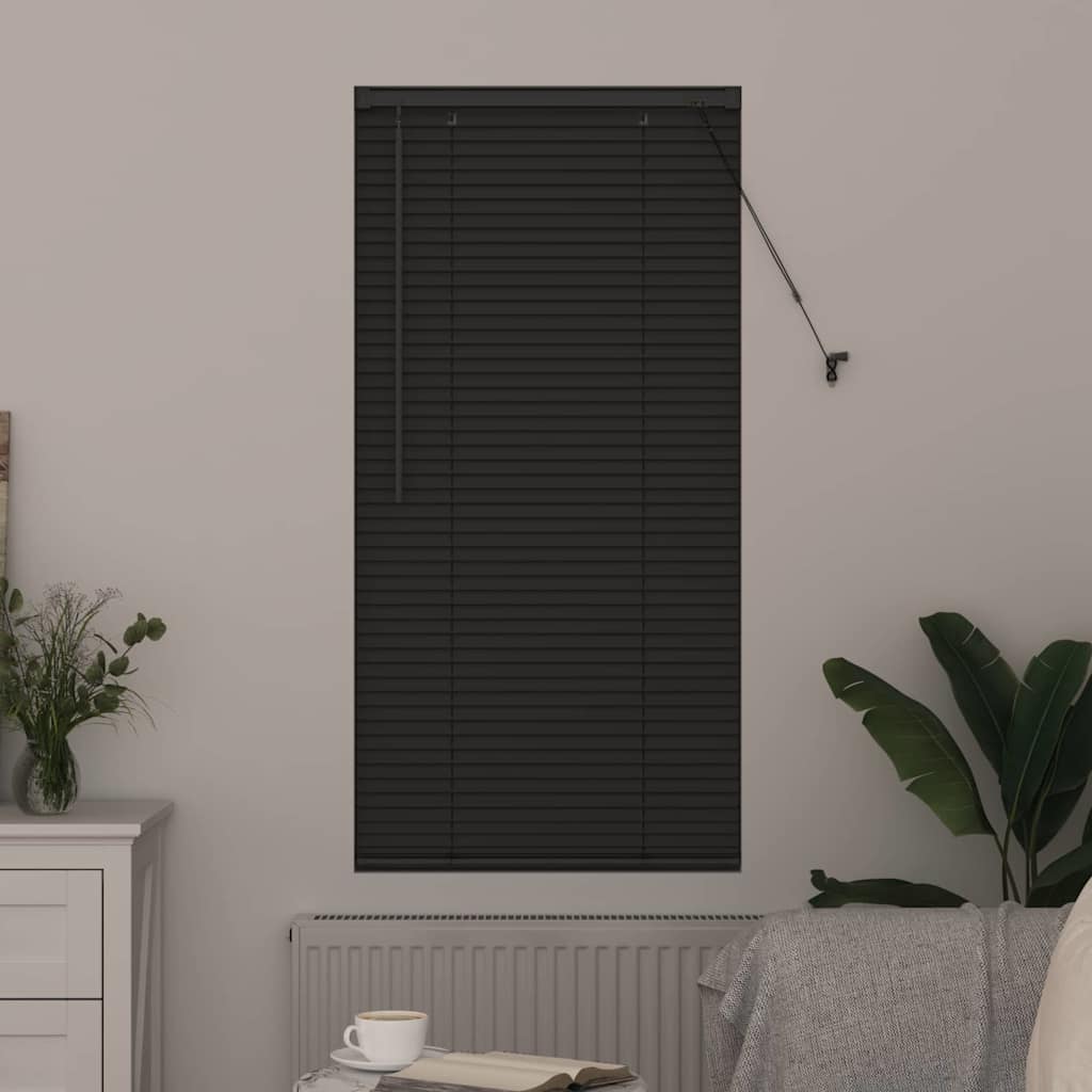 Venecijanski zastore Tamno siva 130 x 55 cm Aluminij