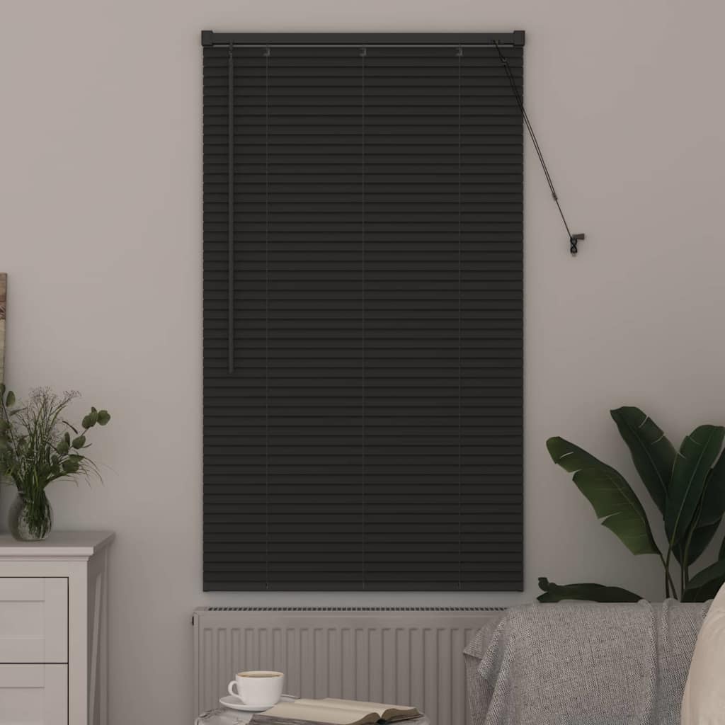 Venecijanski zastore Tamno siva 130 x 80 cm Aluminij