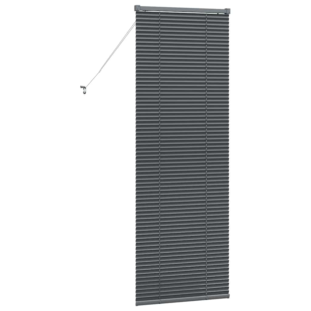Venecijanski zastore Tamno siva 175 x 60 cm Aluminij