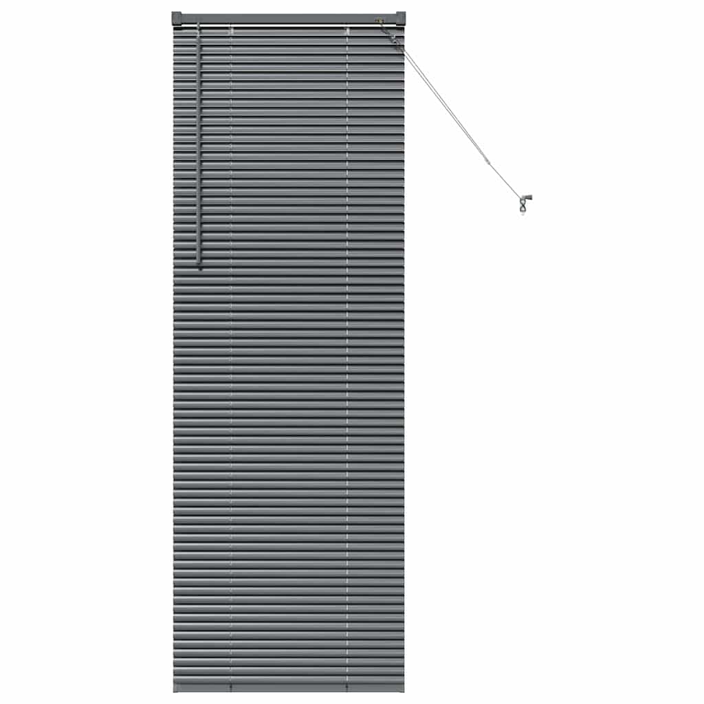 Venecijanski zastore Tamno siva 175 x 60 cm Aluminij
