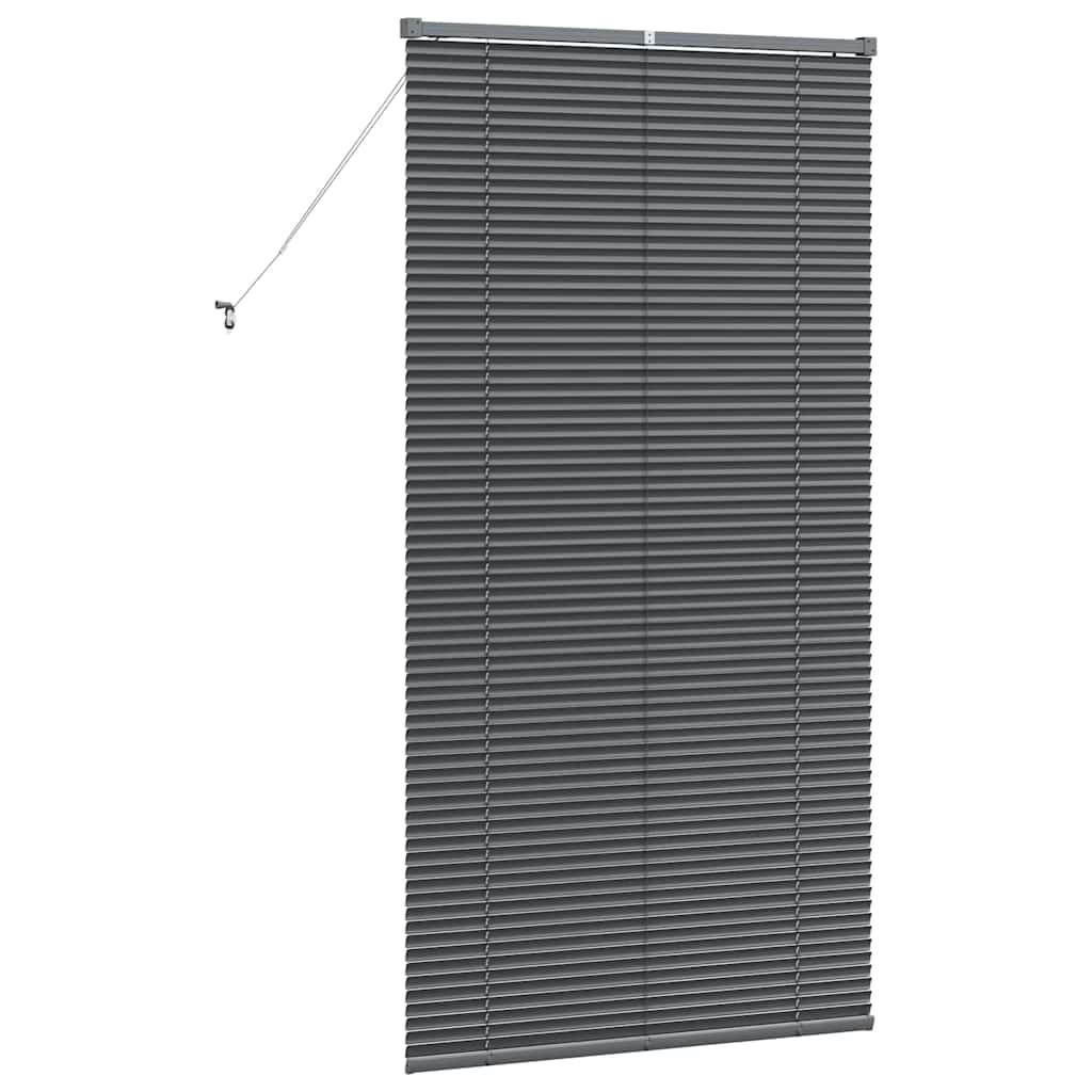 Venecijanski zastore Tamno siva 175 x 95 cm Aluminij