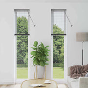 Venecijanski zastore Tamno siva 220 x 50 cm Aluminij