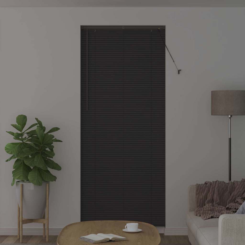 Venecijanski zastore Tamno siva 220 x 95 cm Aluminij
