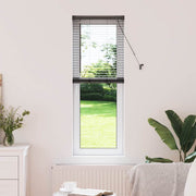 Venecijanski zastore Crna 130 x 50 cm Aluminij