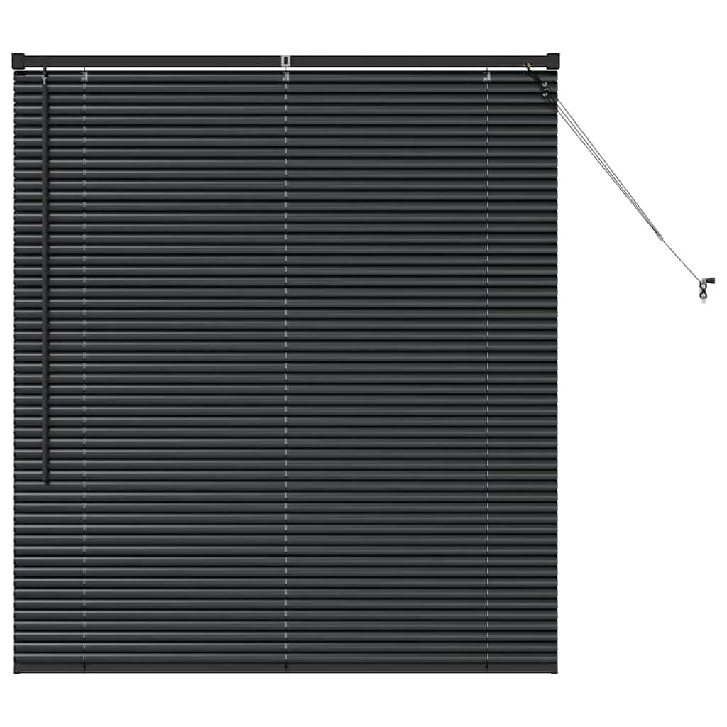 Venecijanski zastore Crna 130 x 110 cm Aluminij