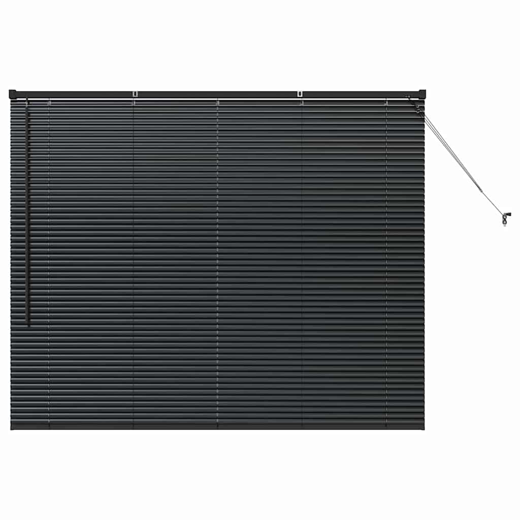 Venecijanski zastore Crna 130 x 160 cm Aluminij