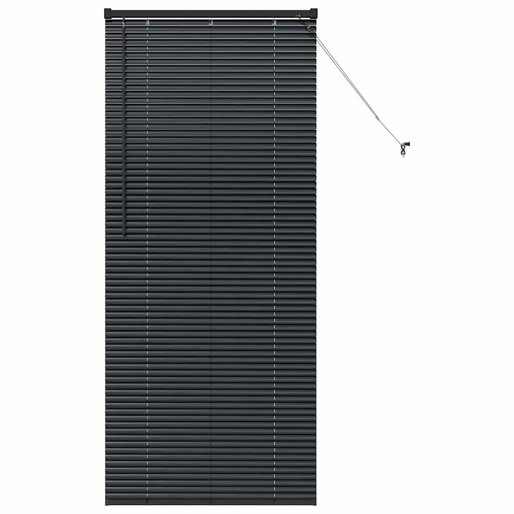 Venecijanski zastore Crna 175 x 70 cm Aluminij