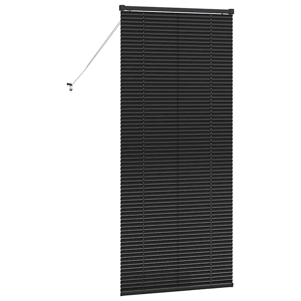 Venecijanski zastore Crna 175 x 75 cm Aluminij