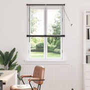 Venecijanski zastore Crna 175 x 85 cm Aluminij